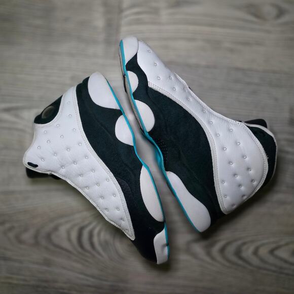 Air Jordan 13 Obsidian White Black Men's size 9 - Picture 3 of 7